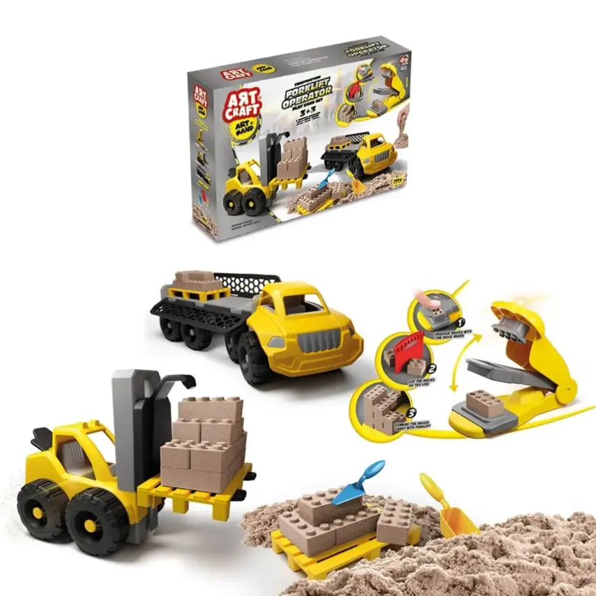Dede Artsand Forklift Operatör Kum Set 750 Gr - 1
