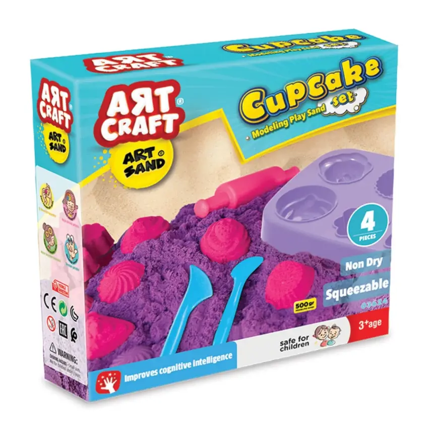 Dede Artsand Kap Kek Kum Set 500 Gr - 2