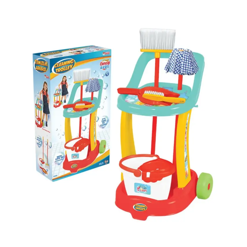 Dede Candy Temizlik Arabası - 1