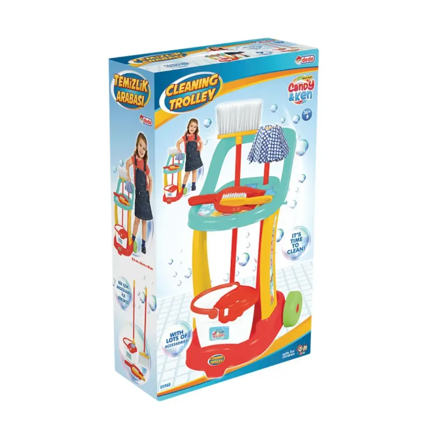 Dede Candy Temizlik Arabası - 5