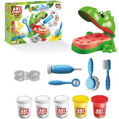 Dede Dino Dişçi Hamur Set - 4