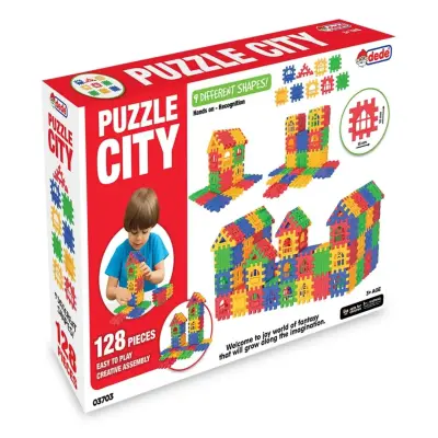 Dede Puzzle Cıty 128 Parça - 3
