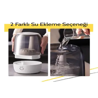 Deerma F60W Dijital Üstten Dolum Ultrasonik Soğuk Hava Nemlendirici - 4