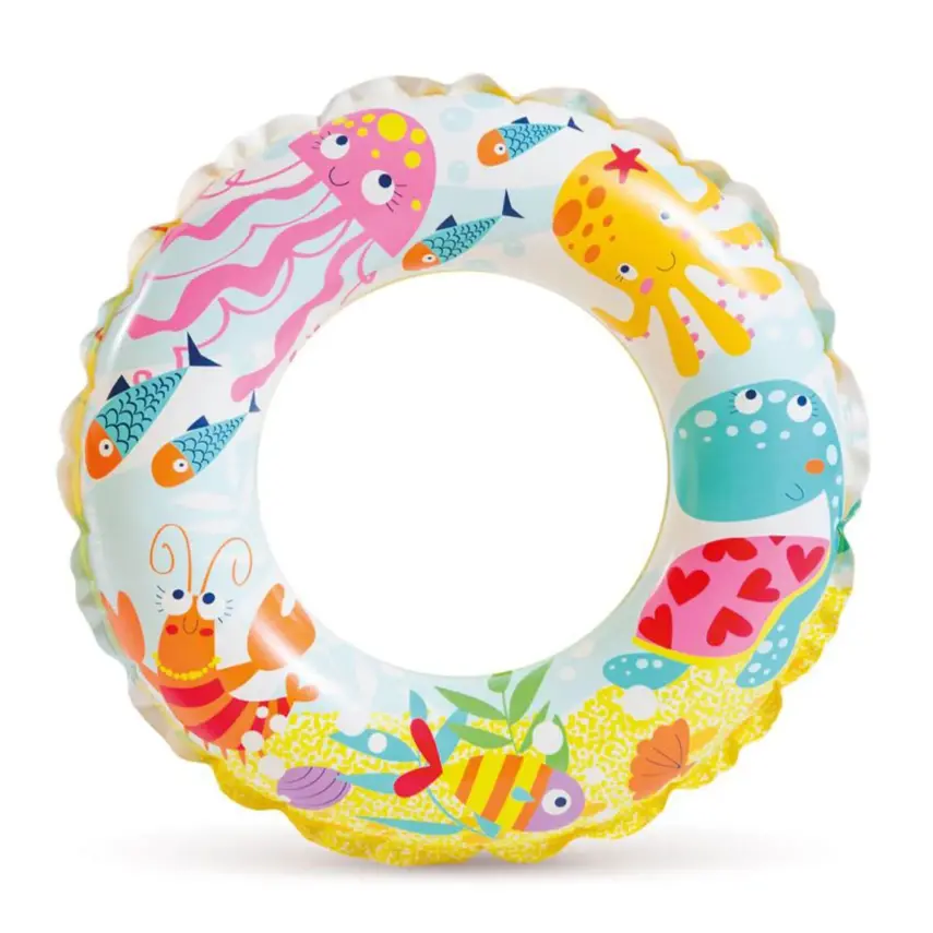 Deniz Canlıları Baskılı Simit 51 cm  - 1