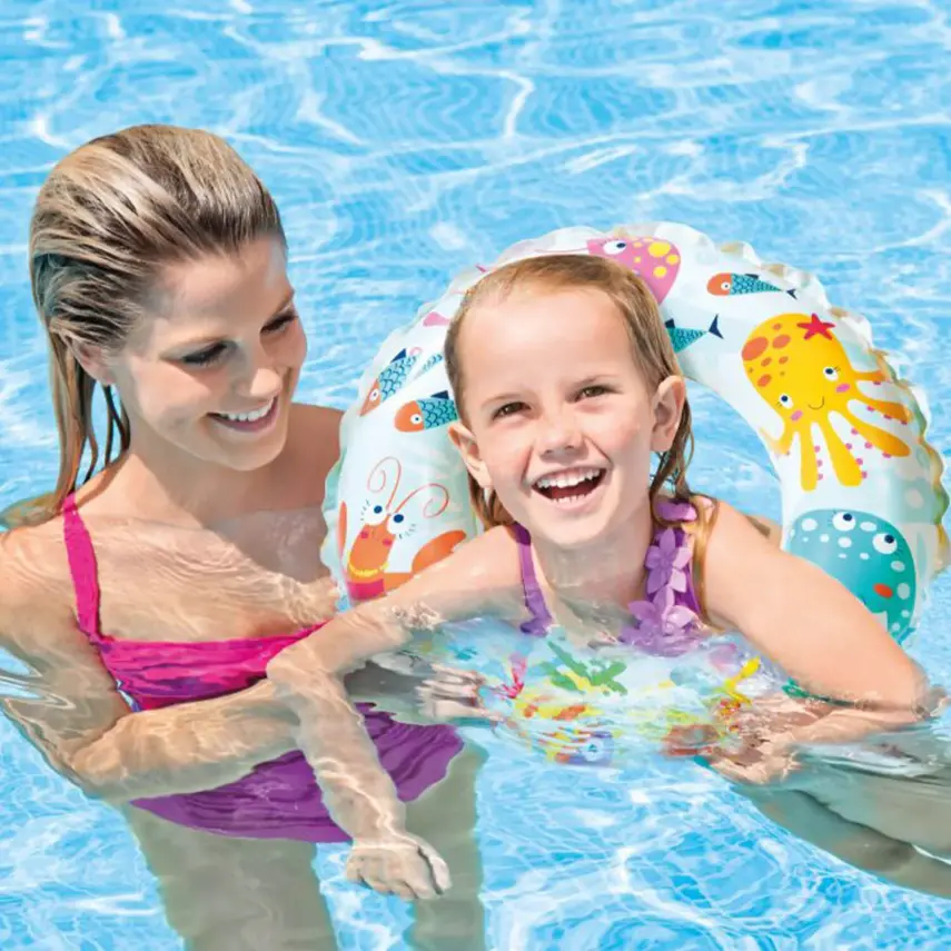 Deniz Canlıları Baskılı Simit 51 cm  - 3