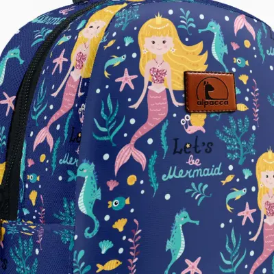 Deniz Kızı Okul ve Kreş Çantası  (1)