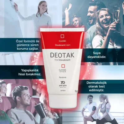 Deotak Krem Deodorant Classic 35 Ml - 4