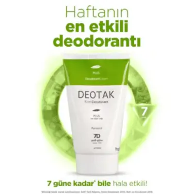 Deotak  Krem Deodorant Plus 35 ml - 3