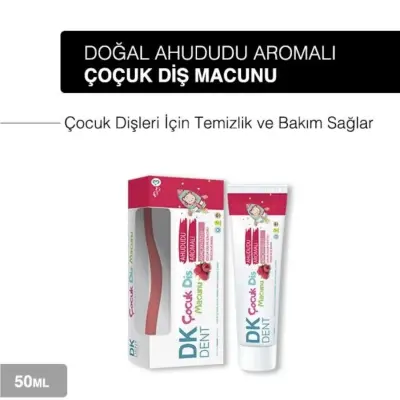 Dermokil Dkdent Çocuk Diş Macunu Karanfil Özlü 50 Ml Diş Fırçası Hediyeli (1)