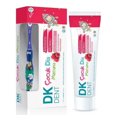Dermokil Dkdent Çocuk Diş Macunu Karanfil Özlü 50 Ml Diş Fırçası Hediyeli