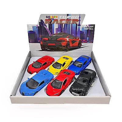 Diecast Metal Çekbırak Araba Serıe 6 - 13