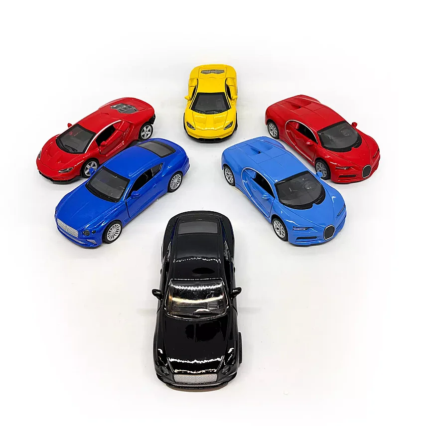 Diecast Metal Çekbırak Araba Serıe 6 - 14