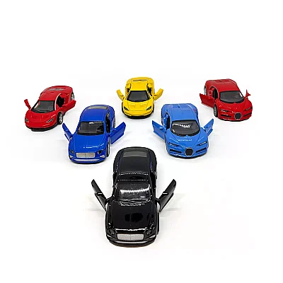 Diecast Metal Çekbırak Araba Serıe 6 - 15