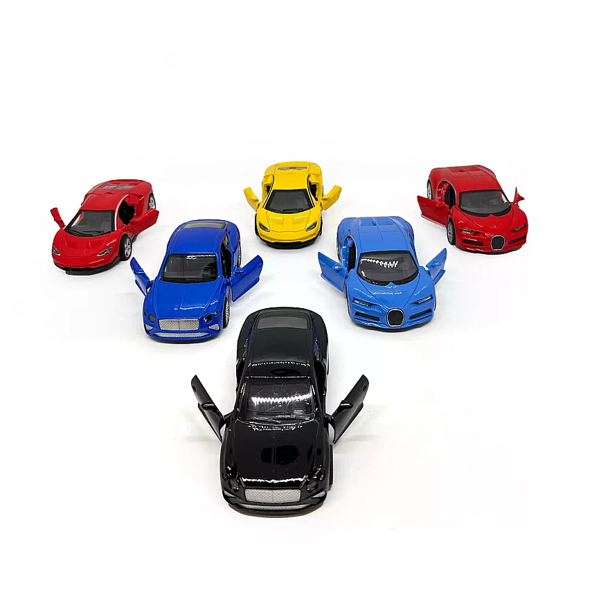 Diecast Metal Çekbırak Araba Serıe 6 - 15