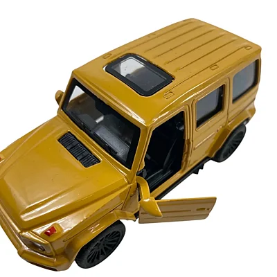 Diecast Metal Çekbırak Jip Go63 - 5