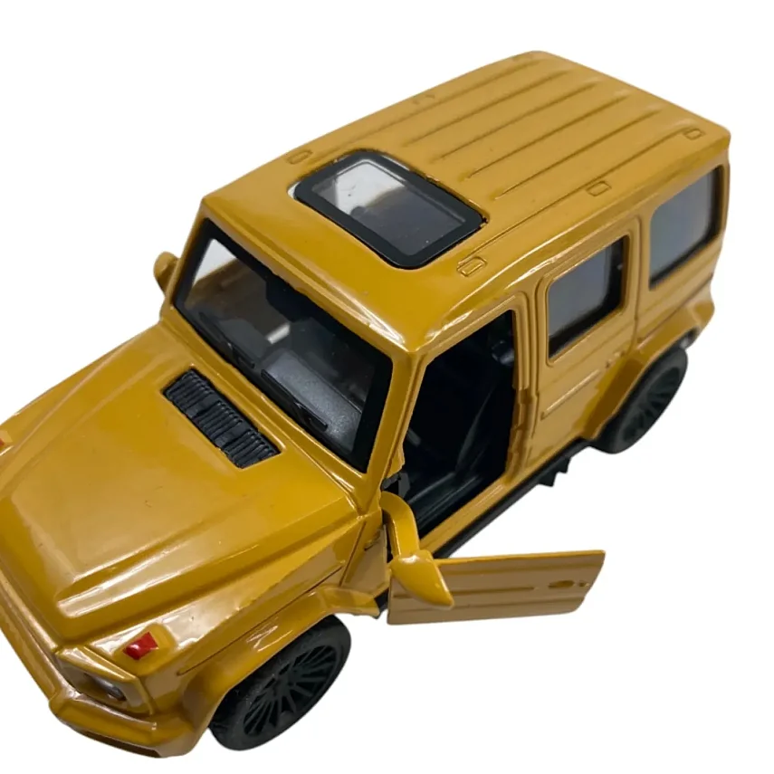 Diecast Metal Çekbırak Jip Go63 - 5