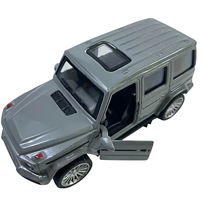 Diecast Metal Çekbırak Jip Go63 - 6