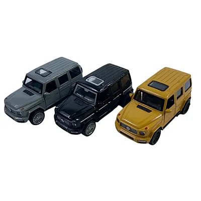 Diecast Metal Çekbırak Jip Go63 - 7