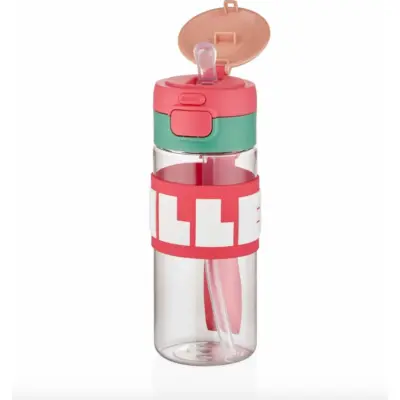 Diller Tritan Suluk 600 ml Kırmızı (1)