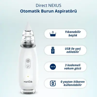 Direct Nexus Elektrikli Burun Aspiratörü - 8