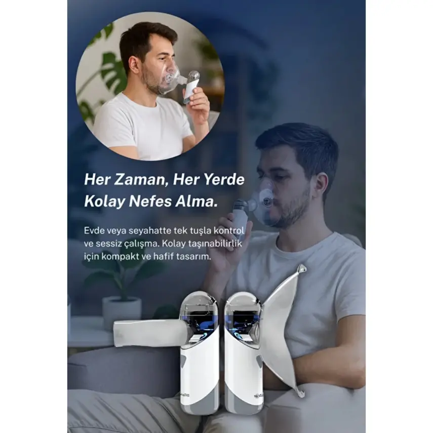Direct Nexus Taşınabilir Mesh Nebulizatör - 9
