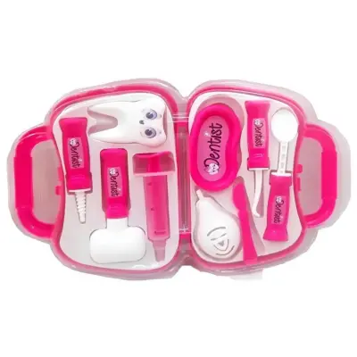 Dişçi Seti Pembe 10 Parça - 1