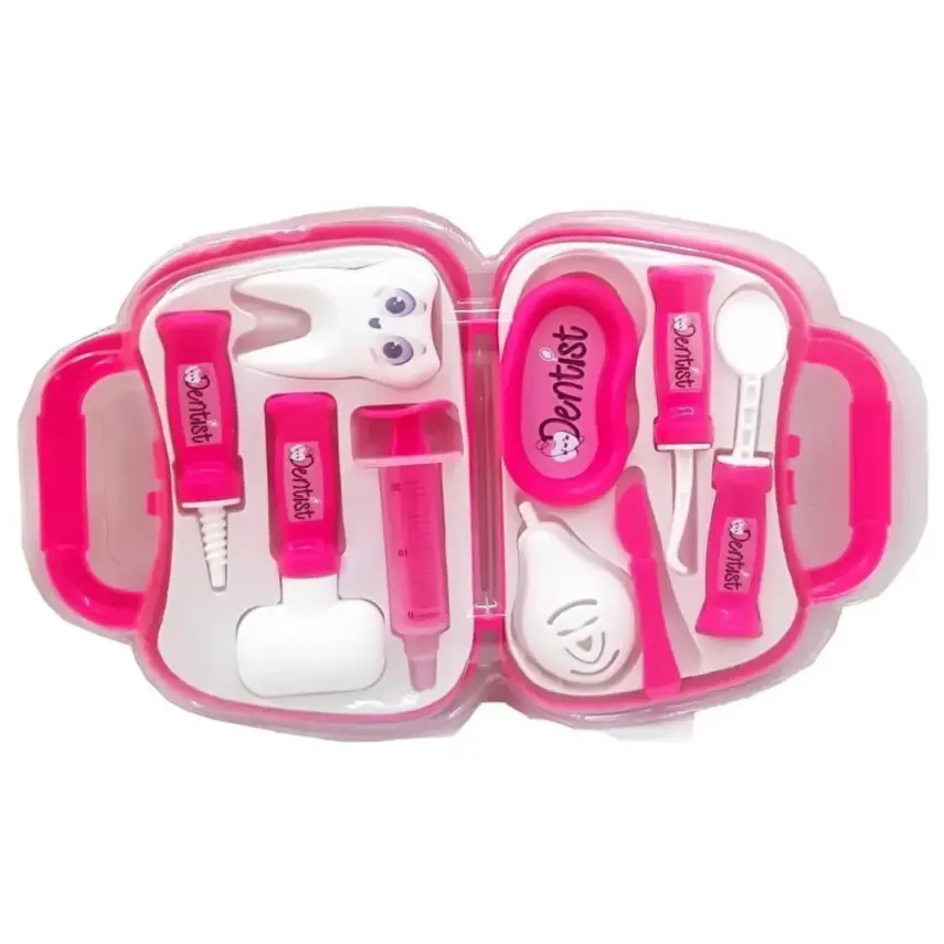 Dişçi Seti Pembe 10 Parça - 2