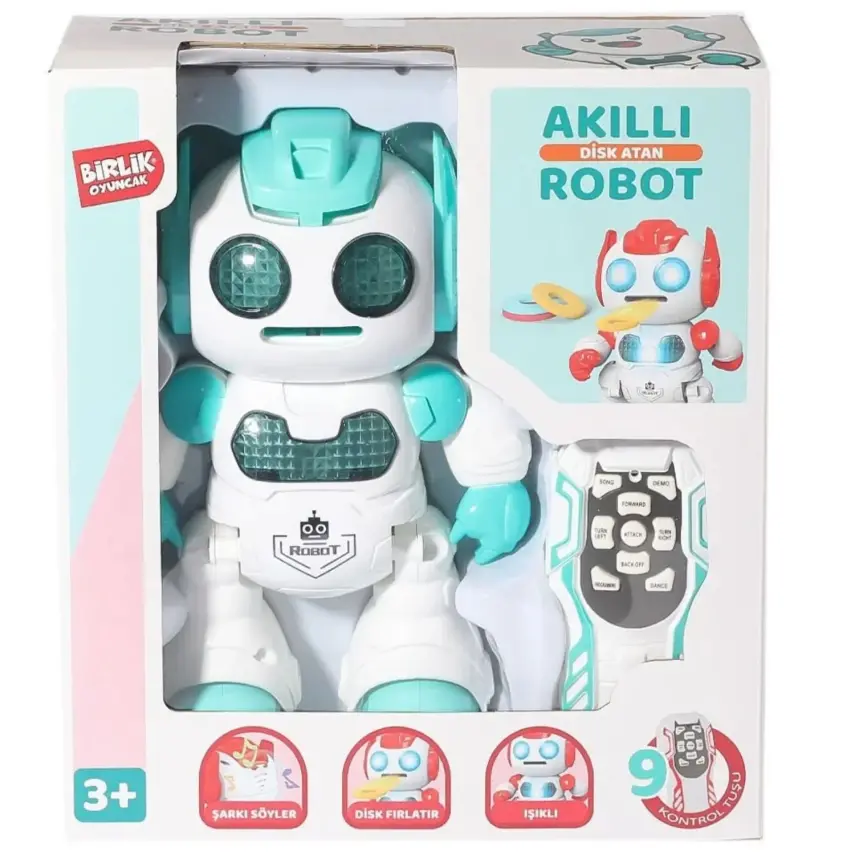 Disk Atan Akıllı Robot - 1
