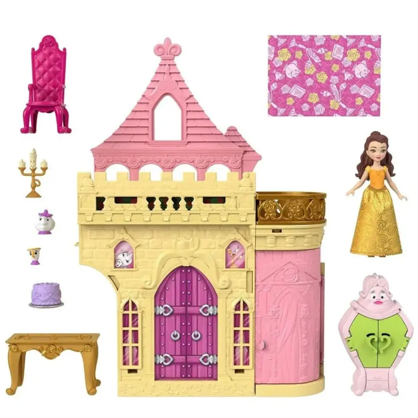Disney Prenses Belle'in Şatosu Oyun Seti - 1