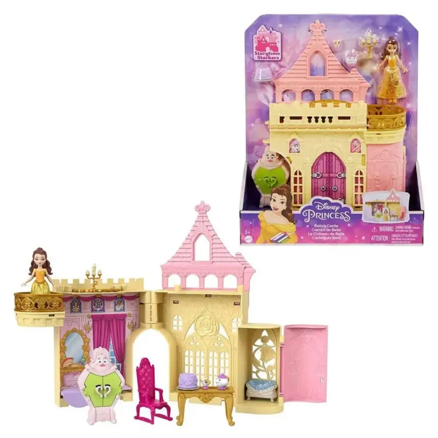 Disney Prenses Belle'in Şatosu Oyun Seti - 5