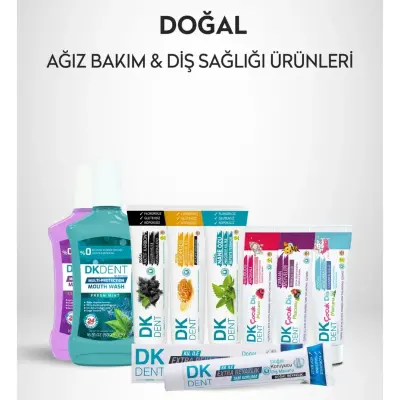 Dkdent Çocuk Diş Macunu Florürsüz Orman Meyveli 50 ml (1)