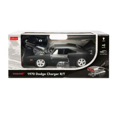 Dodge Charger R/T Sesli ve Işıklı Uzaktan Kumandalı Araba 1970 1:16 - 7