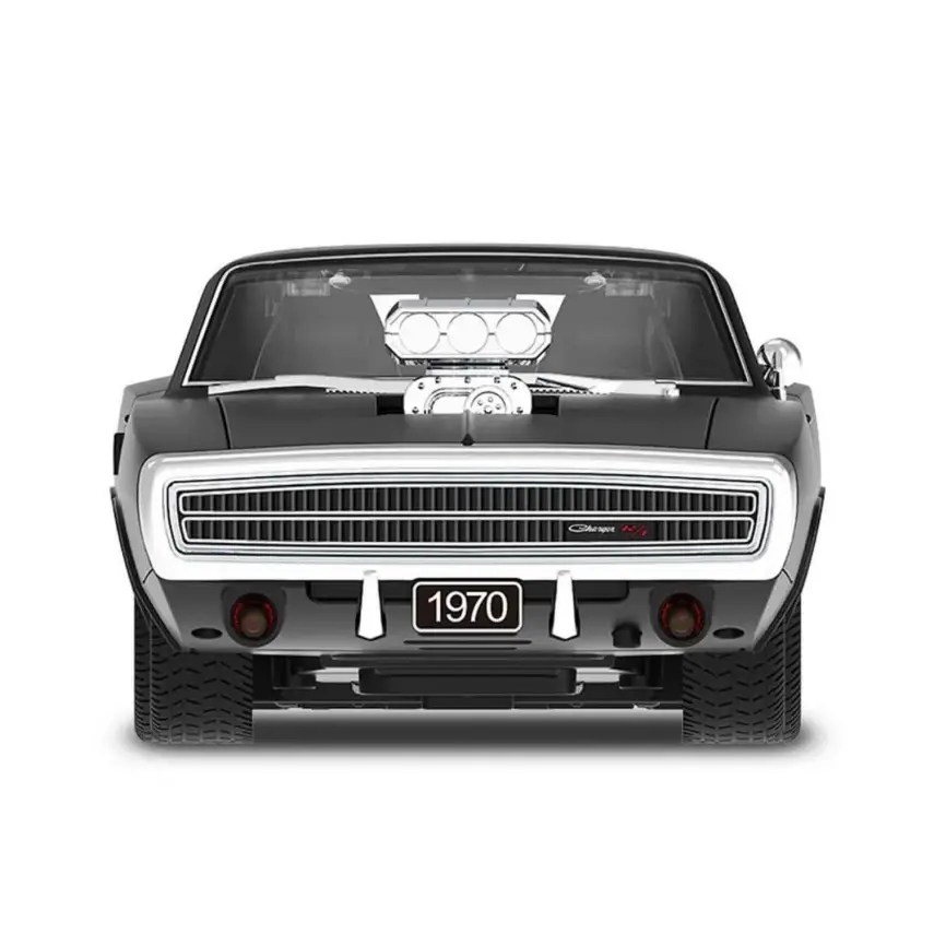 Dodge Charger R/T Sesli ve Işıklı Uzaktan Kumandalı Araba 1970 1:16 - 3