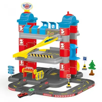 Dolu 3 Katlı Garaj Oyun Seti (1)