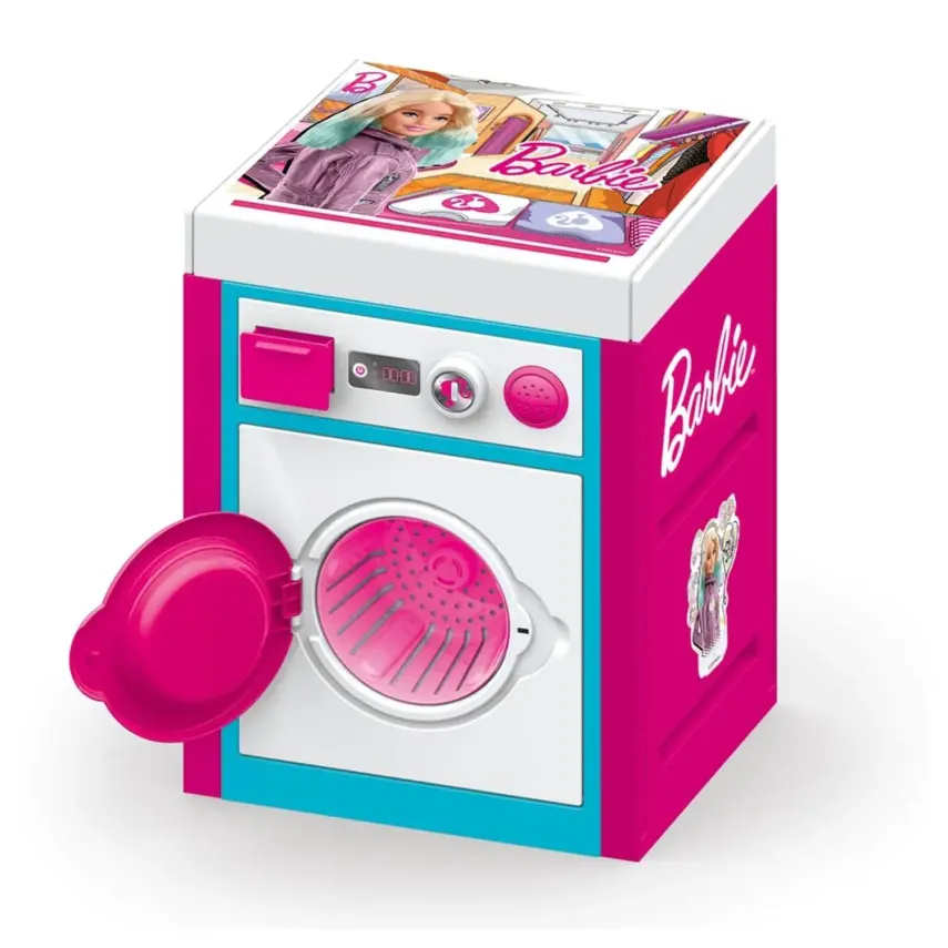 Dolu Barbie Çamaşır Makinası - 1