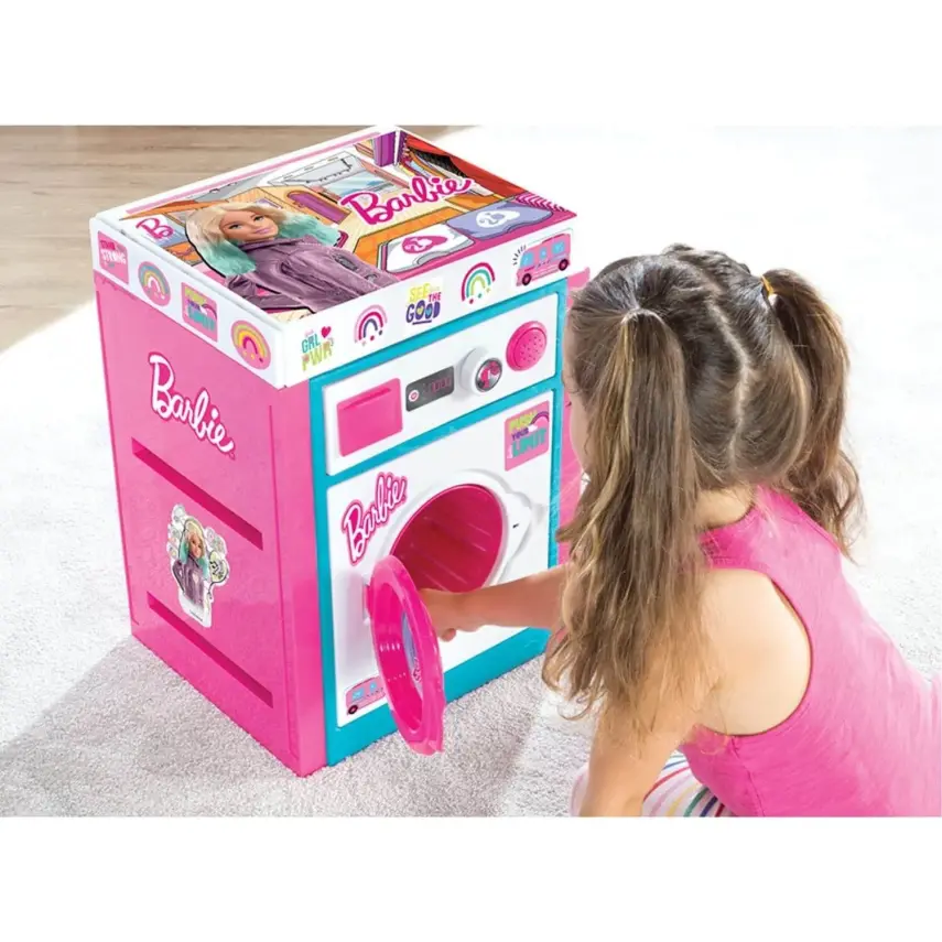 Dolu Barbie Çamaşır Makinası - 2