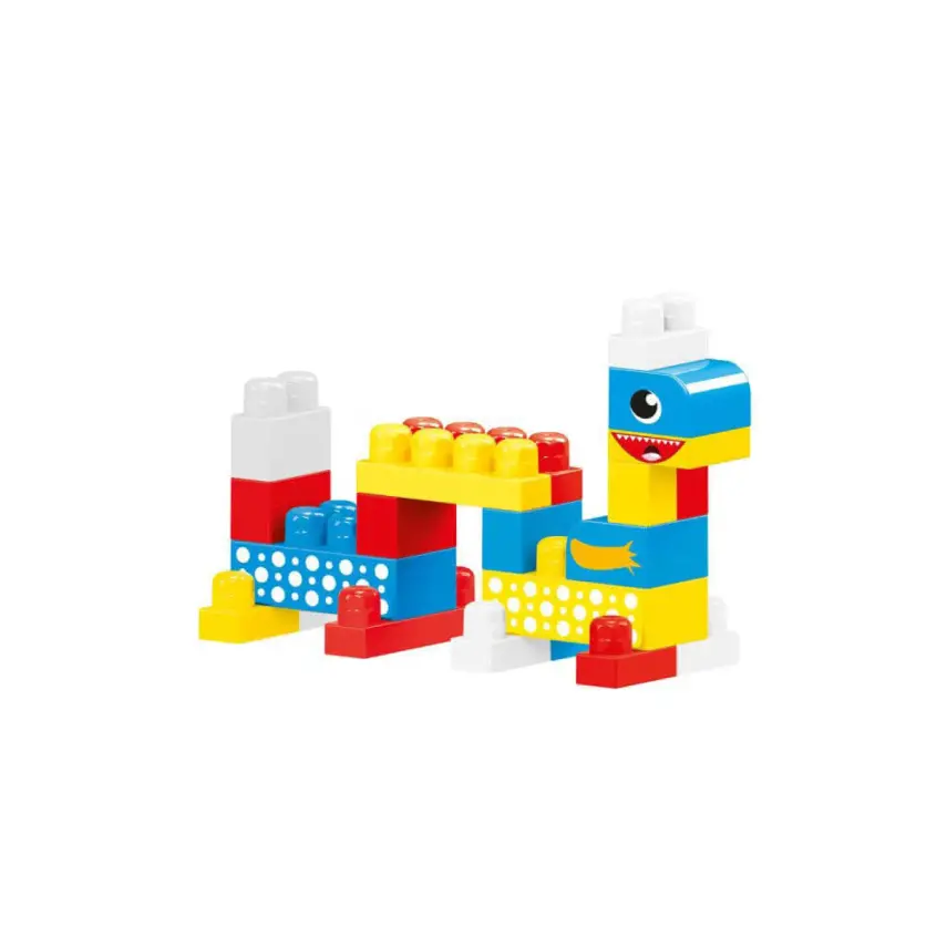 Dolu Baskılı Torbada Büyük Bloklar 60 Parça - 8