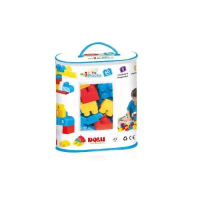 Dolu Baskılı Torbada Büyük Bloklar 60 Parça (1)