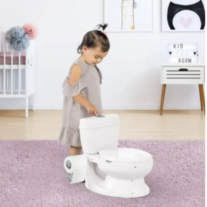 Dolu Beyaz Eğitici Lazımlık ve 700+200 ml  Dalin Klasik Bebek Şampuanı  - 4