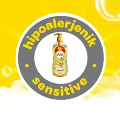 Dolu Beyaz Eğitici Lazımlık ve 700+200 ml  Dalin Klasik Bebek Şampuanı  - 6