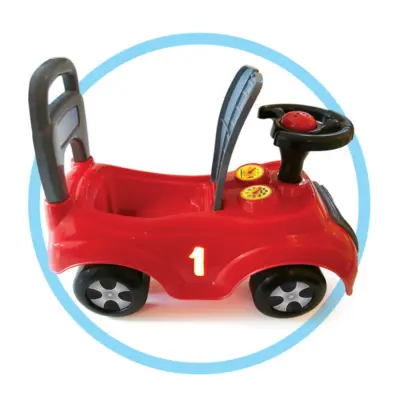 Dolu Bingit Araba Kırmızı - 3