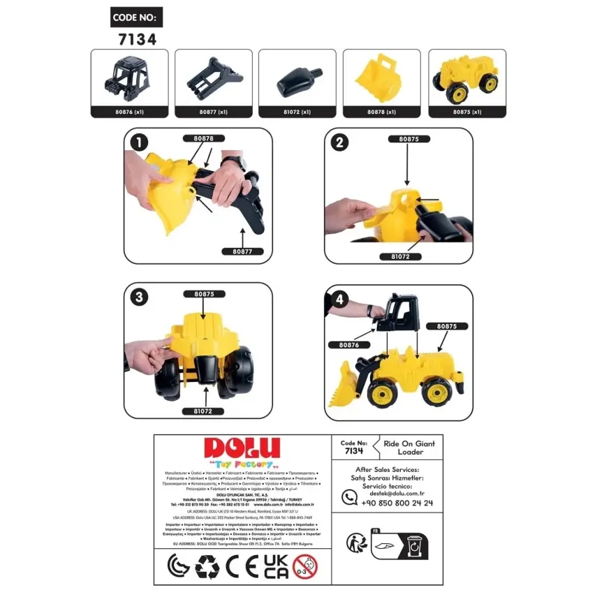 Dolu Büyük Kepçeli Arabam - 4