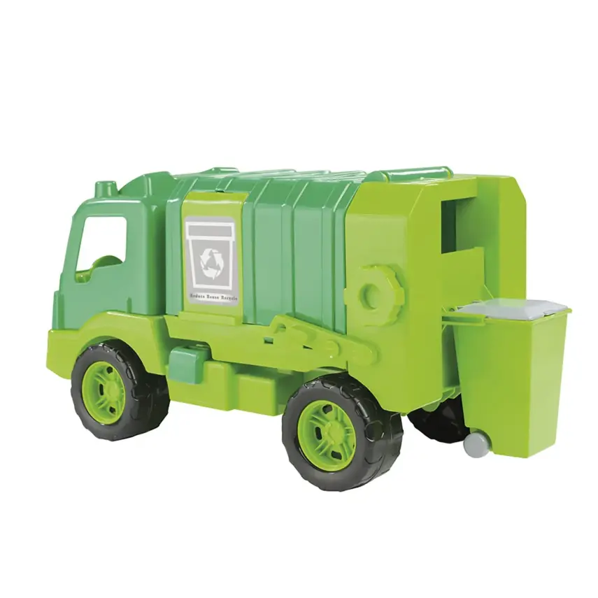 Dolu Çöp Kamyonu Pencereli Kutuda 43 Cm - 12