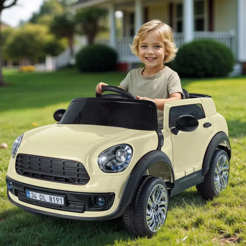 Dolu Coupe Akülü Araba Uzaktan Kumandalı 12V Nuve Yeşil - 5