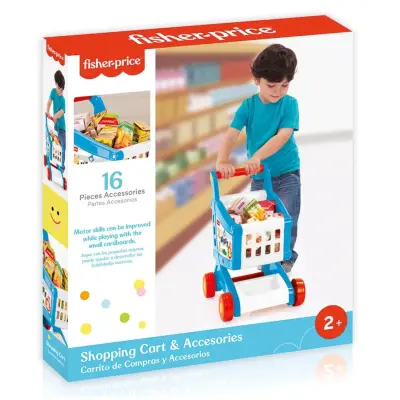 Dolu Fisher Price Market Arabası (1)