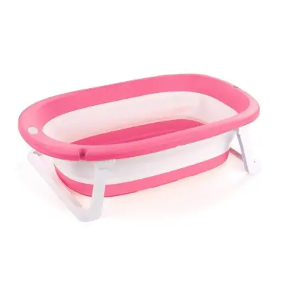 Dolu Katlanabilir Küvet Pembe 