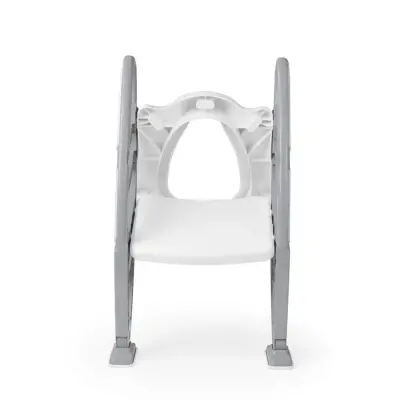 Dolu Kaydırmaz Ayarlı Merdivenli Tuvalet Gri (1)