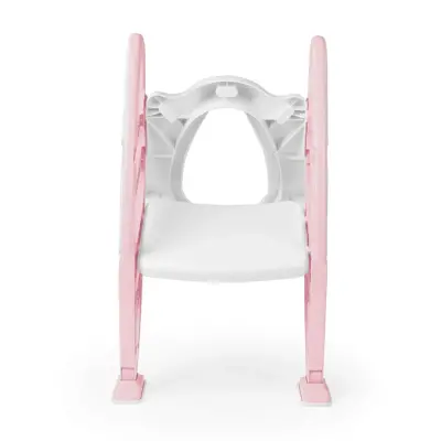 Dolu Kaydırmaz Ayarlı Merdivenli Tuvalet Pembe (1)