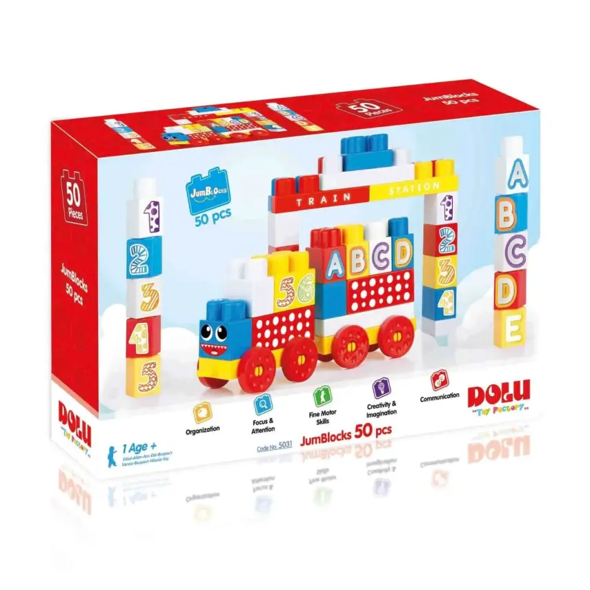 Dolu Kutuda Mega Blok 50 Parça - 3