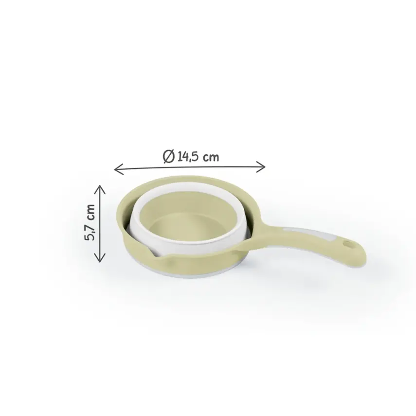 Dolu Nuve Çocuk Katlanabilir 3lü Küvet Seti Yeşil - 6